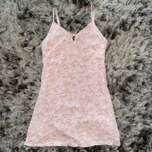 Hollister Pink Floral Mini Dress